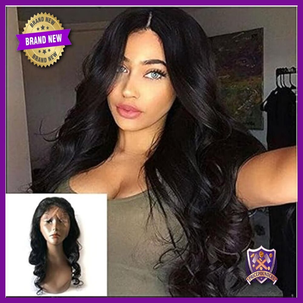 10 Inch 360 Lace Frontal Wig, 180% Density, Glueless, Brazilian Human Hair